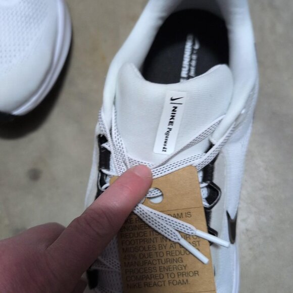 Nike Air Zoom Pegasus 41 TB Men's Size 18 Reflective White Black HF1536-100 New - Picture 13 of 15